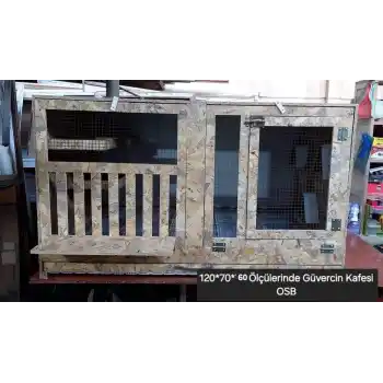 Güvercin Eşhanesi & Kafesi - OSB - 120*70*60