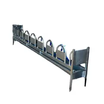Küçükbaş 9lu Tekli Yemlik Kilit Sistemi (Galvaniz) – 3.20 Metre