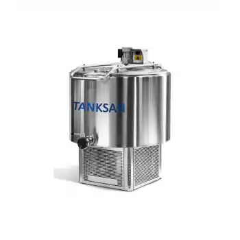 Tanksan 150 Lt Dijital Kantarlı Paslanmaz Süt Soğutma Tankı