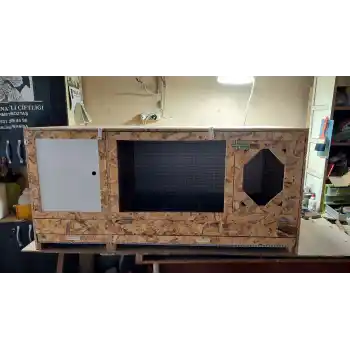 Tavşan Kafesi (İçten Yuvalıklı) - OSB - 120*55*55