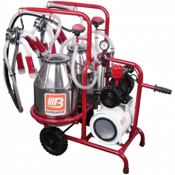 Universal Kuru Pompa Çift Sağım/Güğüm Süt Sağım Makinesi 60 Litre