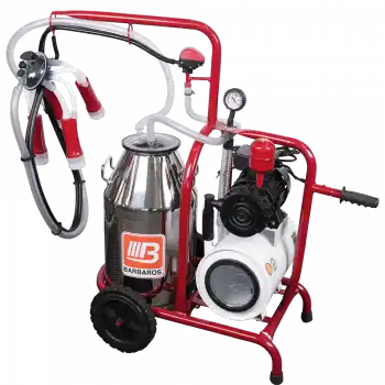 Universal Kuru Pompa Tekli Süt Sağım Makinesi 40 Litre