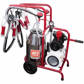 Universal Yağlı Pompa Çift Süt Sağım Makinesi 40 Litre