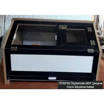 Yeni Model Civciv Büyütme Kafesi - MDF