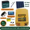 YabanSavar DUO Power 5700 Elektrikli Çit Seti – Solar 45 Watt - Tarla-Bahçe-Besi