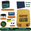 Elektrikli Çit Solar 45 Watt YabanSavar Eco Power 3700 | Tarla & Bahçe