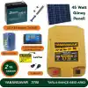 Elektrikli Çit YabanSavar Power 3700 Solar 45 Watt Arıcı Seti