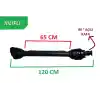 80 ° Açılı Takım KILIFLI Turbo İlaçlama Şaft Takımı (30*100 mm) - Şaft Takımları