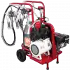 Benzinli Çift Sağım Kuru Pompa Süt Sağım Makinesi 40 Litre
