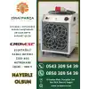 Elektrikli Fanlı Isıtıcı (350-400 Metrekare için) - 380 V