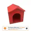 Plastik Köpek Kulübesi - 95 x 80 x 95