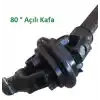 80 ° Açılı Takım KILIFLI Turbo İlaçlama Şaft Takımı (30*100 mm) - Şaft Takımları