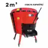 Sotem 2 m³ Metreküp Elektrikli (4 Balya Kapasiteli) Yem Karma Makinesi