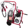 Universal Kuru Pompa Tekli Süt Sağım Makinesi 40 Litre