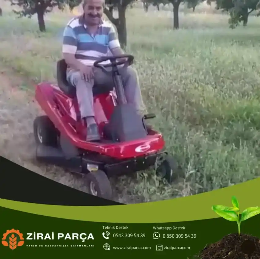 Erzincan - İsmail Bey - Dakkın Çim Biçme Traktörü 15 HP -