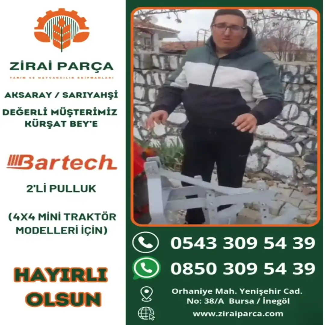 Aksaray / Sarıyahşi - Kürşat Bey - 2li Mini Pulluk