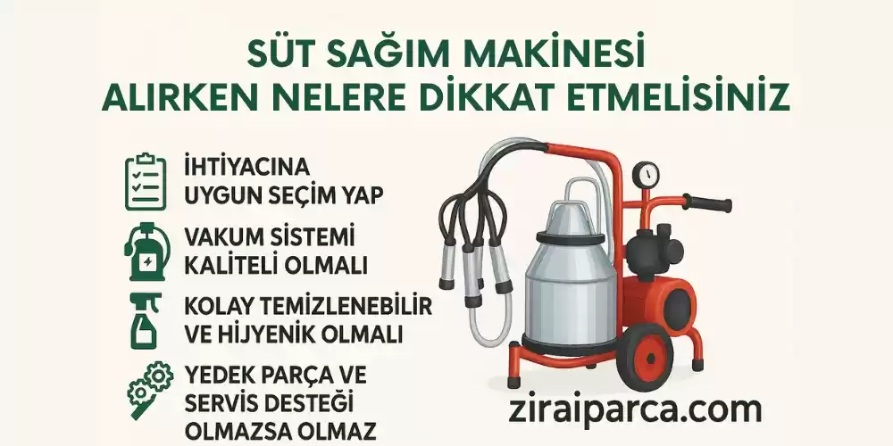 Süt Sağım Makinesi Alırken Nelere Dikkat Etmeli? Hangi Markayı Tercih Etmeliyim?