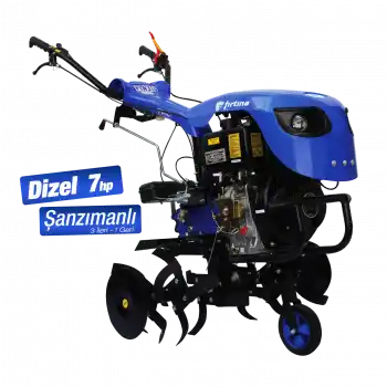 FTN310 Dizel Marşlı/İpli Çapalama Makinesi 7 HP