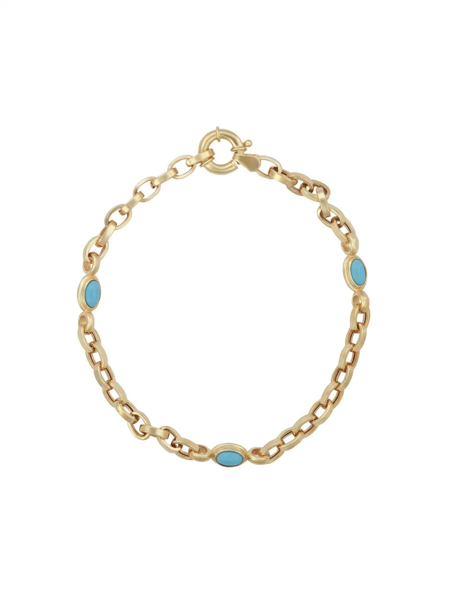 Firuze Taşlı Bileklik