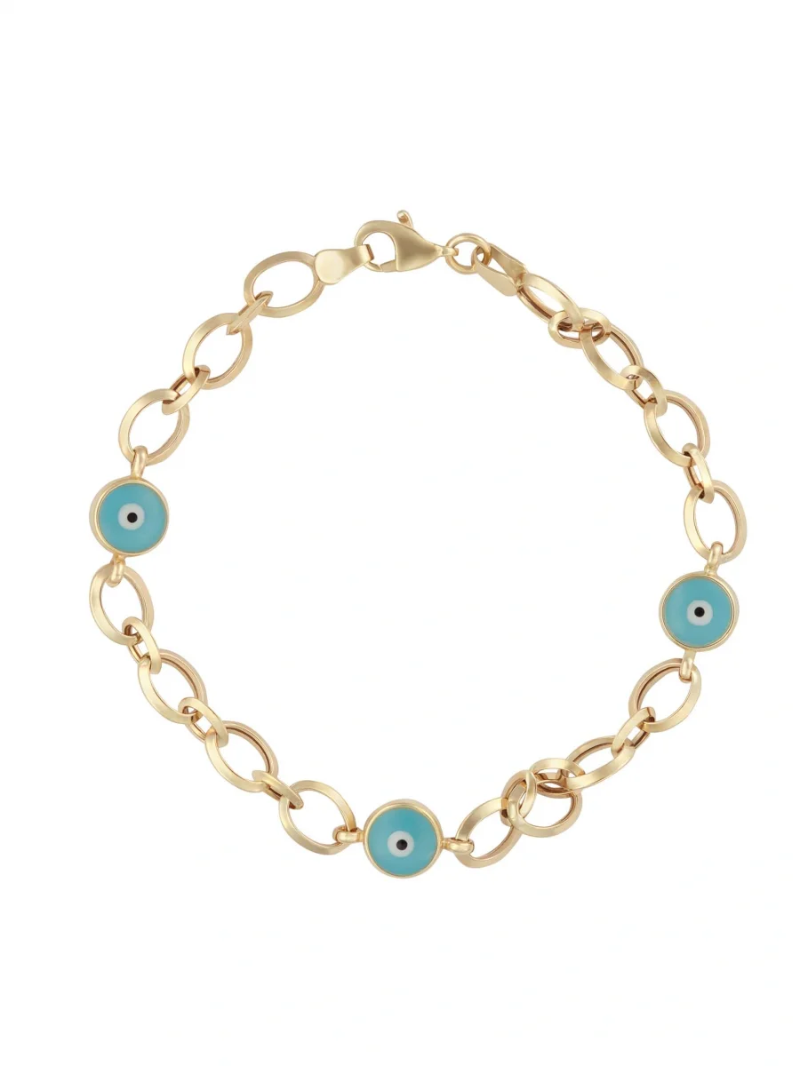 Oval Ataç Göz Bileklik