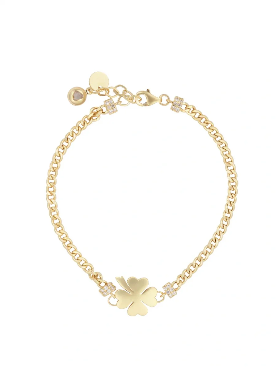 Dört Yapraklı Yonca Bileklik