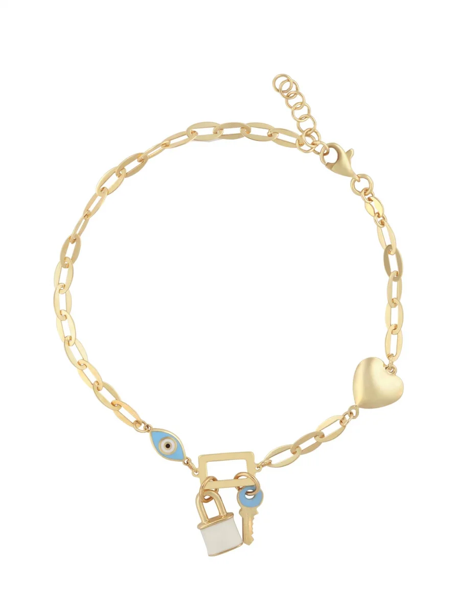 Anahtar Charmlı Bileklik