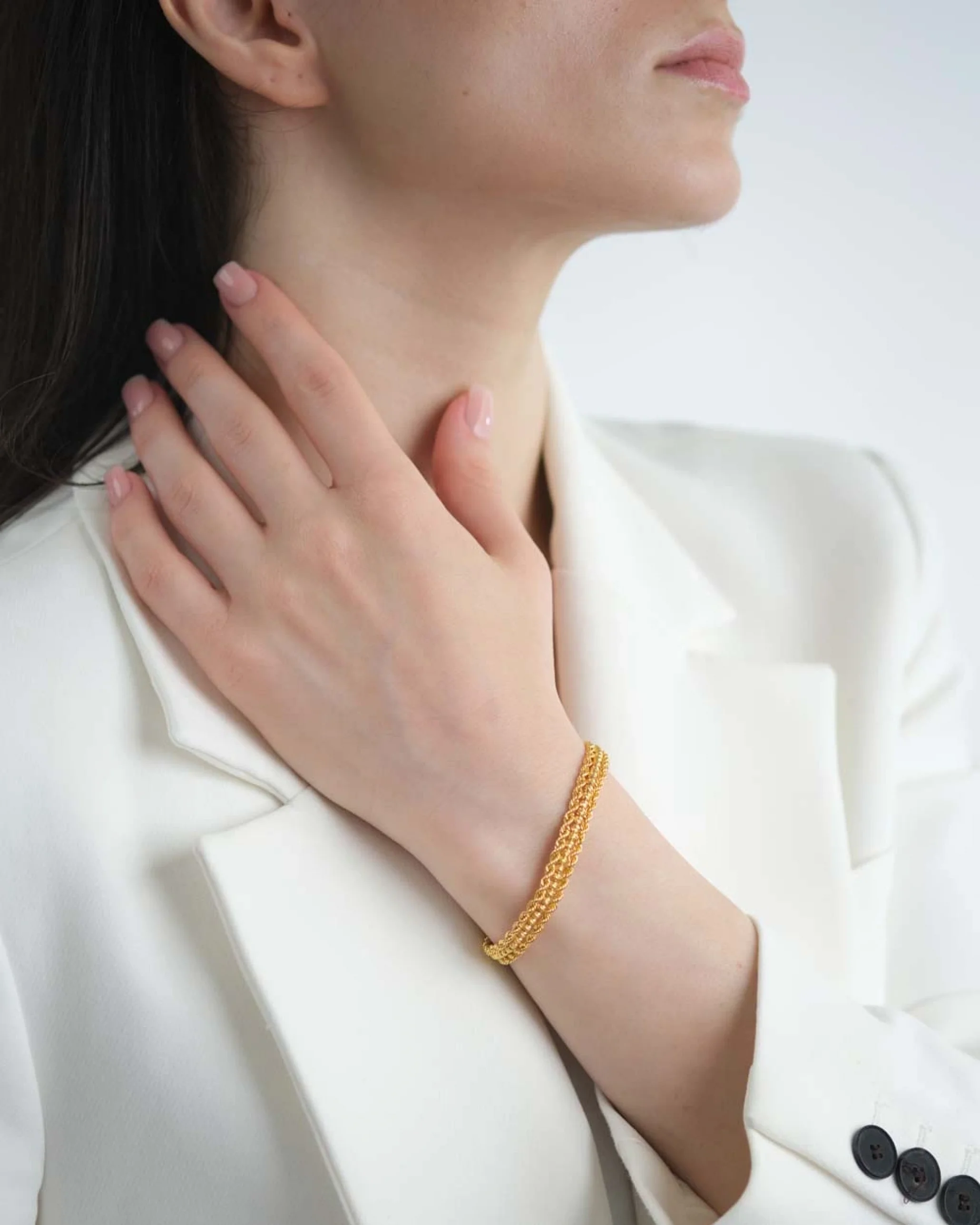 Örgü Halat Dorika Bileklik