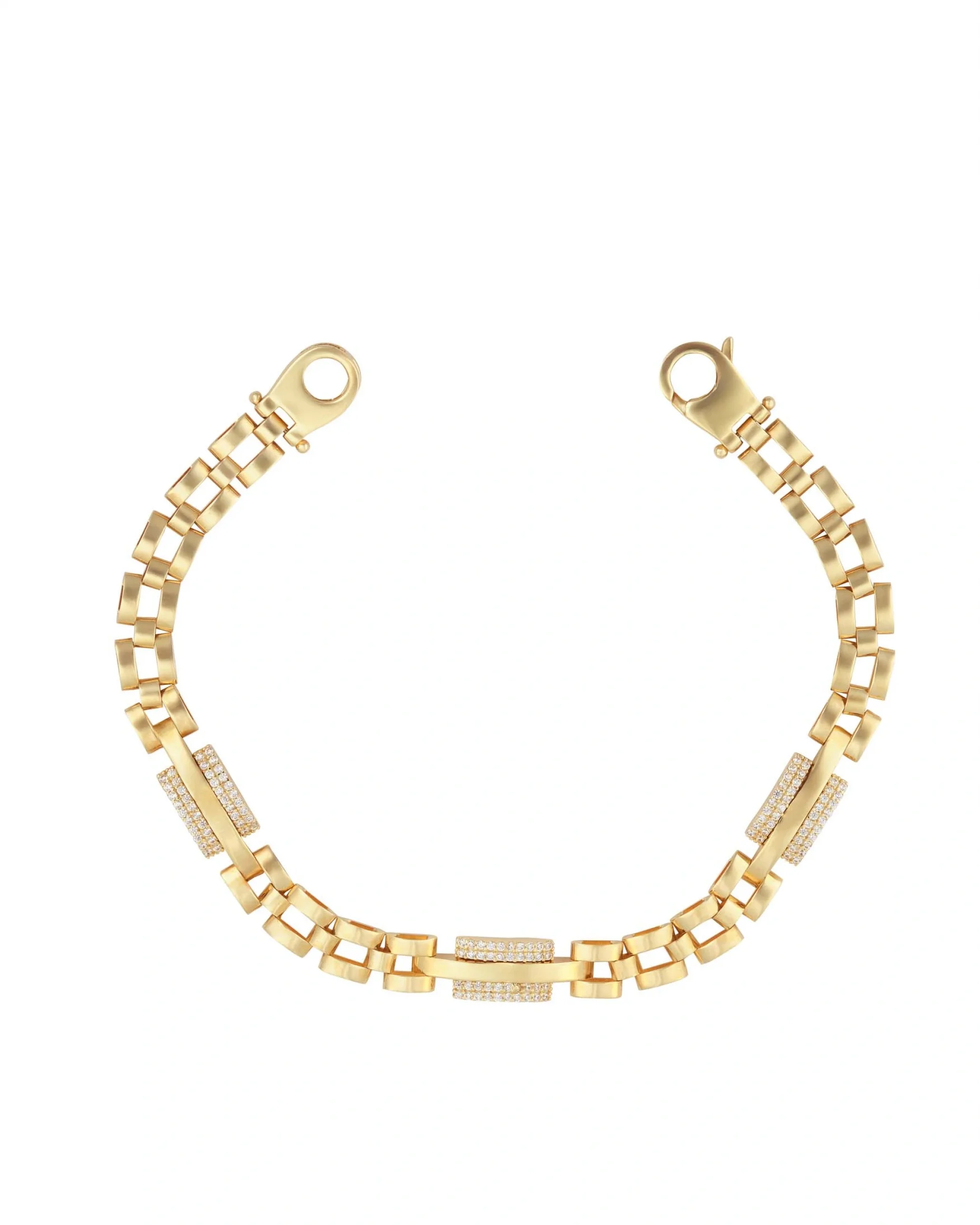 Taşlı Rolex Bileklik