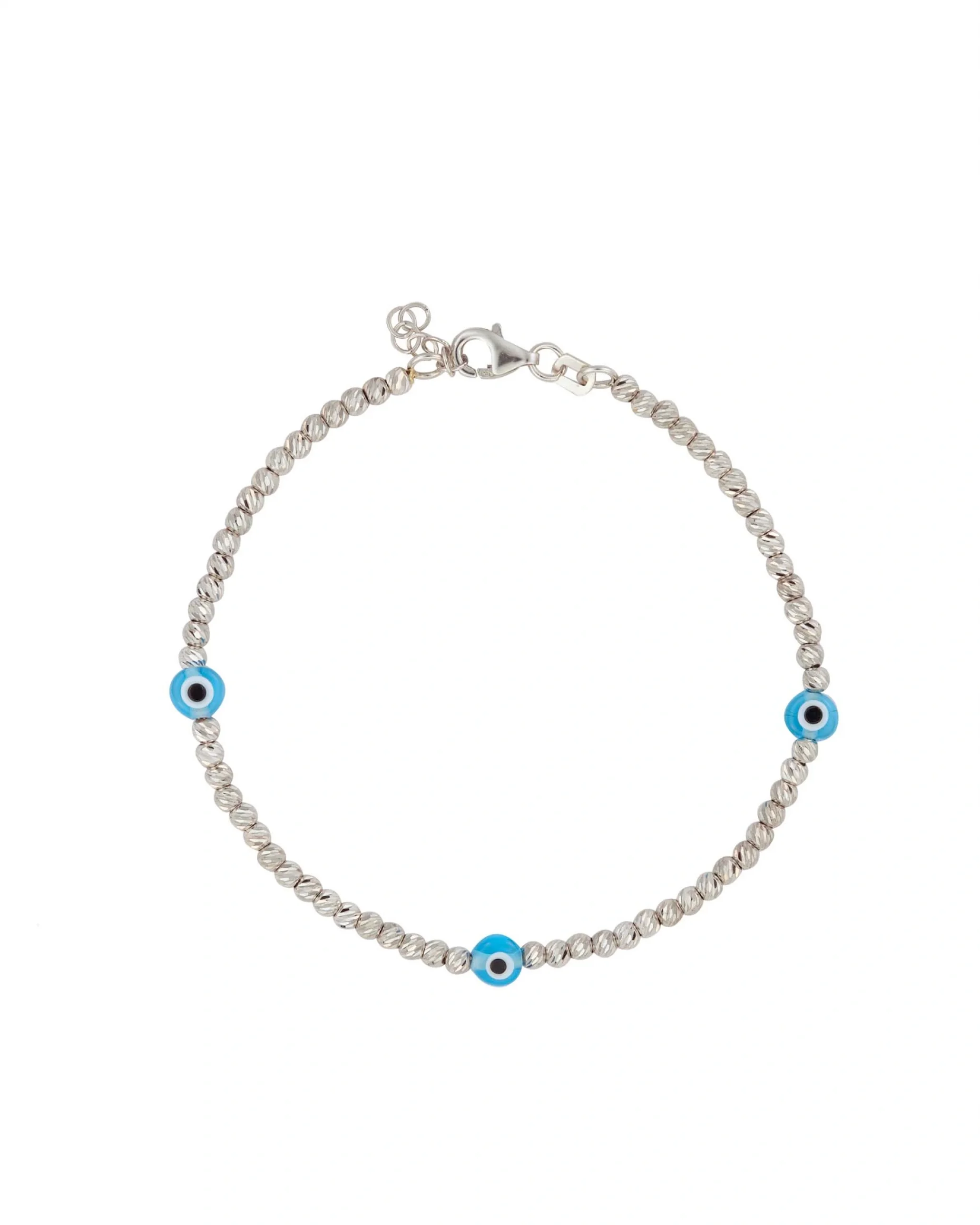 Beyaz Altın Göz Bileklik