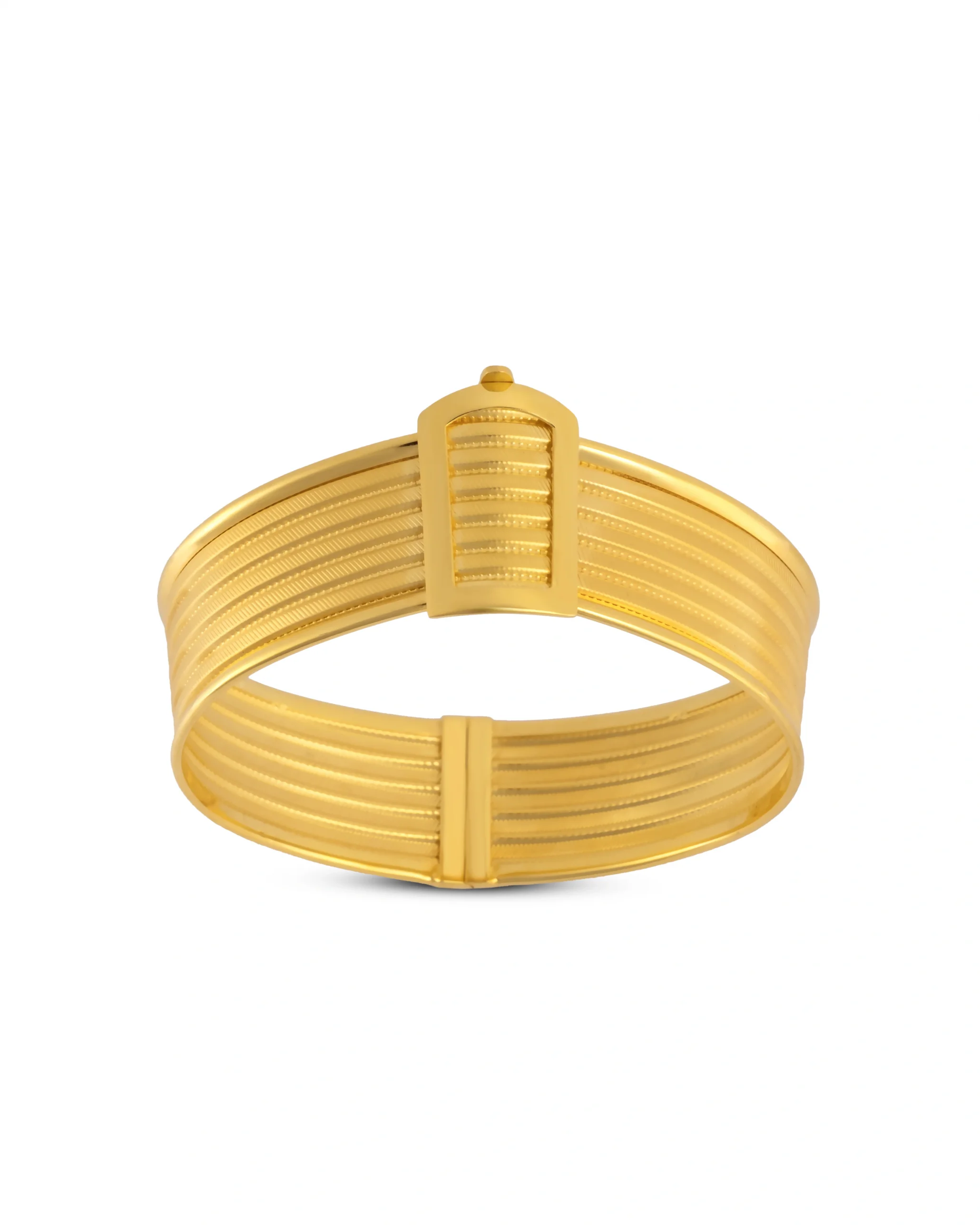 Dikdörtgen Toka Altın Kelepçe