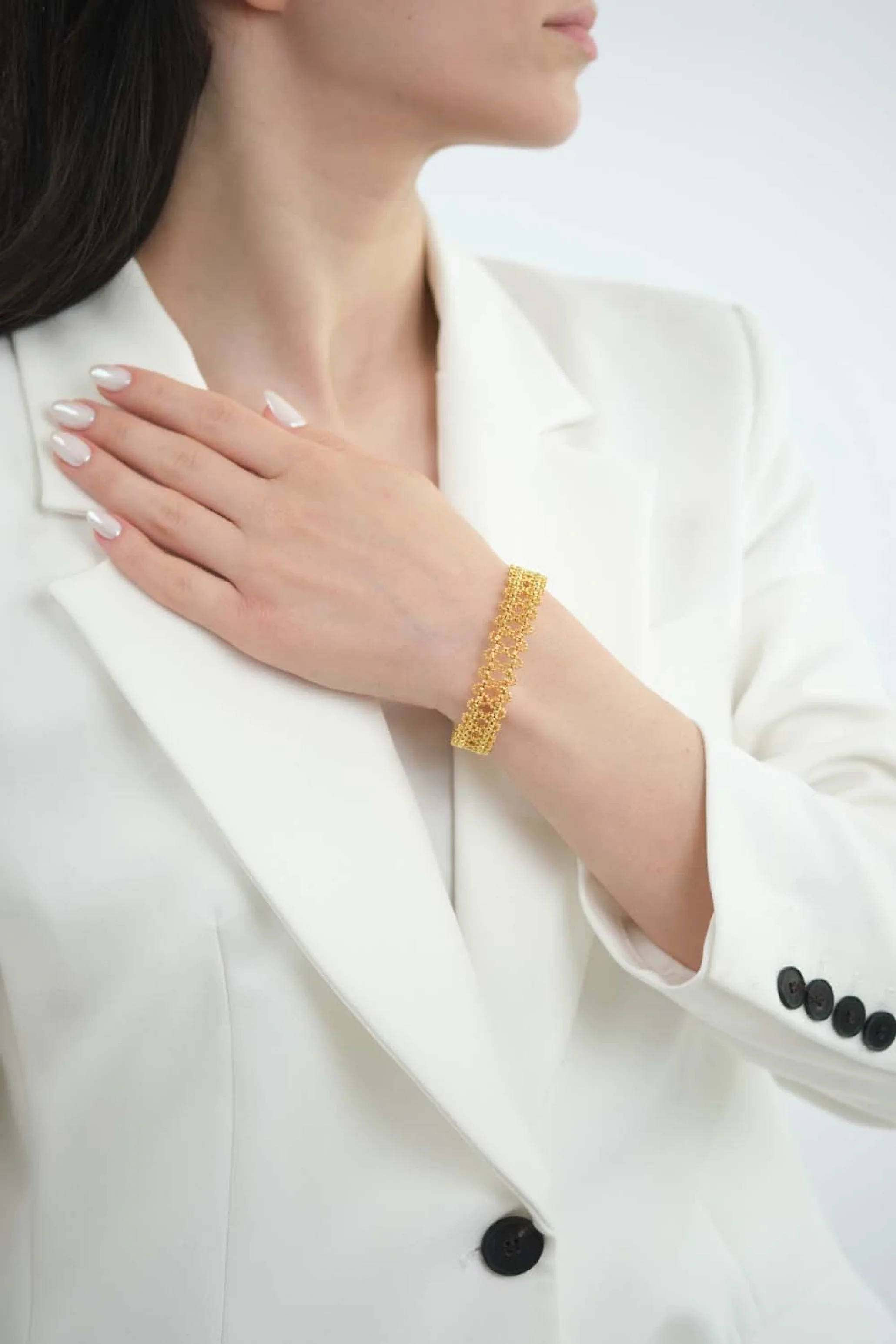 Tasarım Örgü Model 22 Ayar Kelepçe