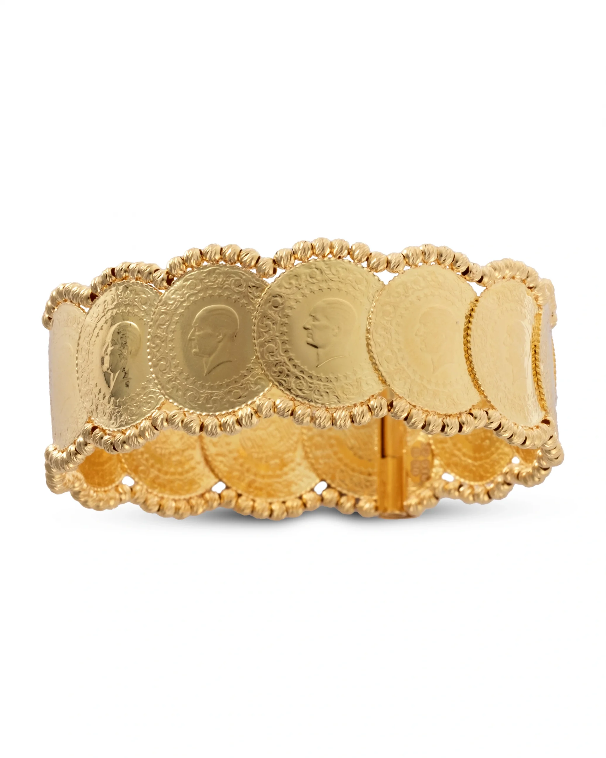 Dizme Çeyrek 22 Ayar Kelepçe