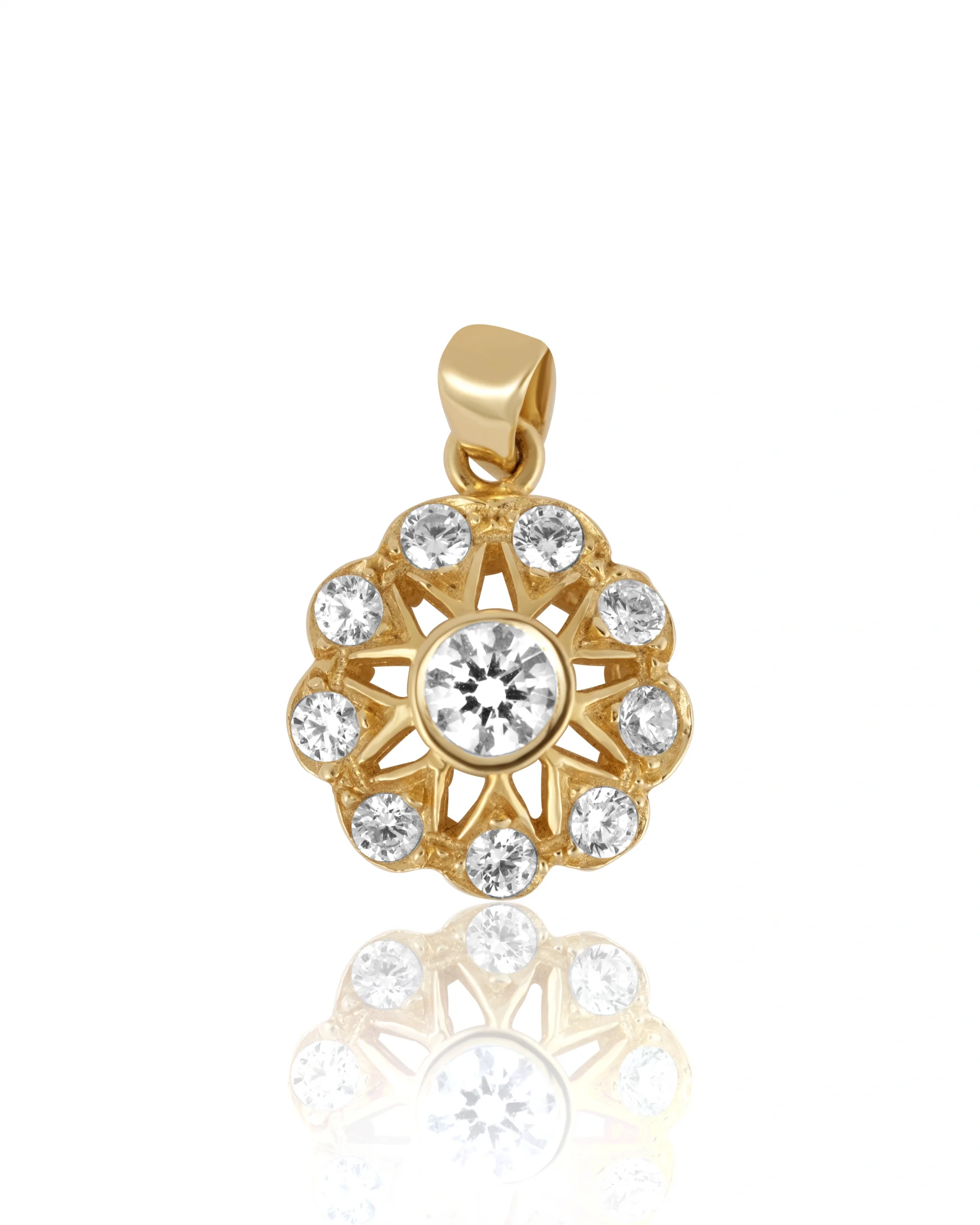 Gül Desen Kolye Ucu