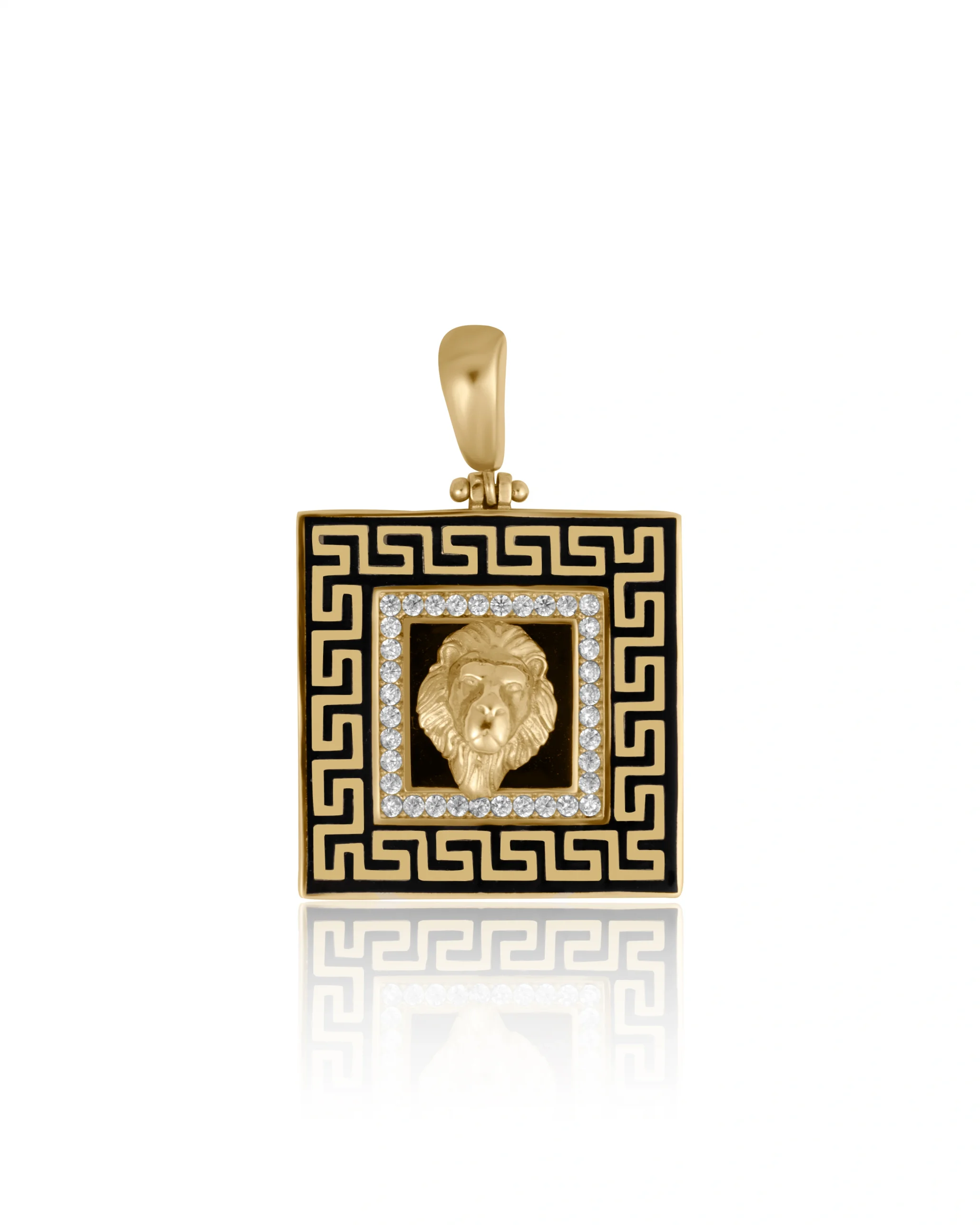 Aslan Baş Kolye Ucu