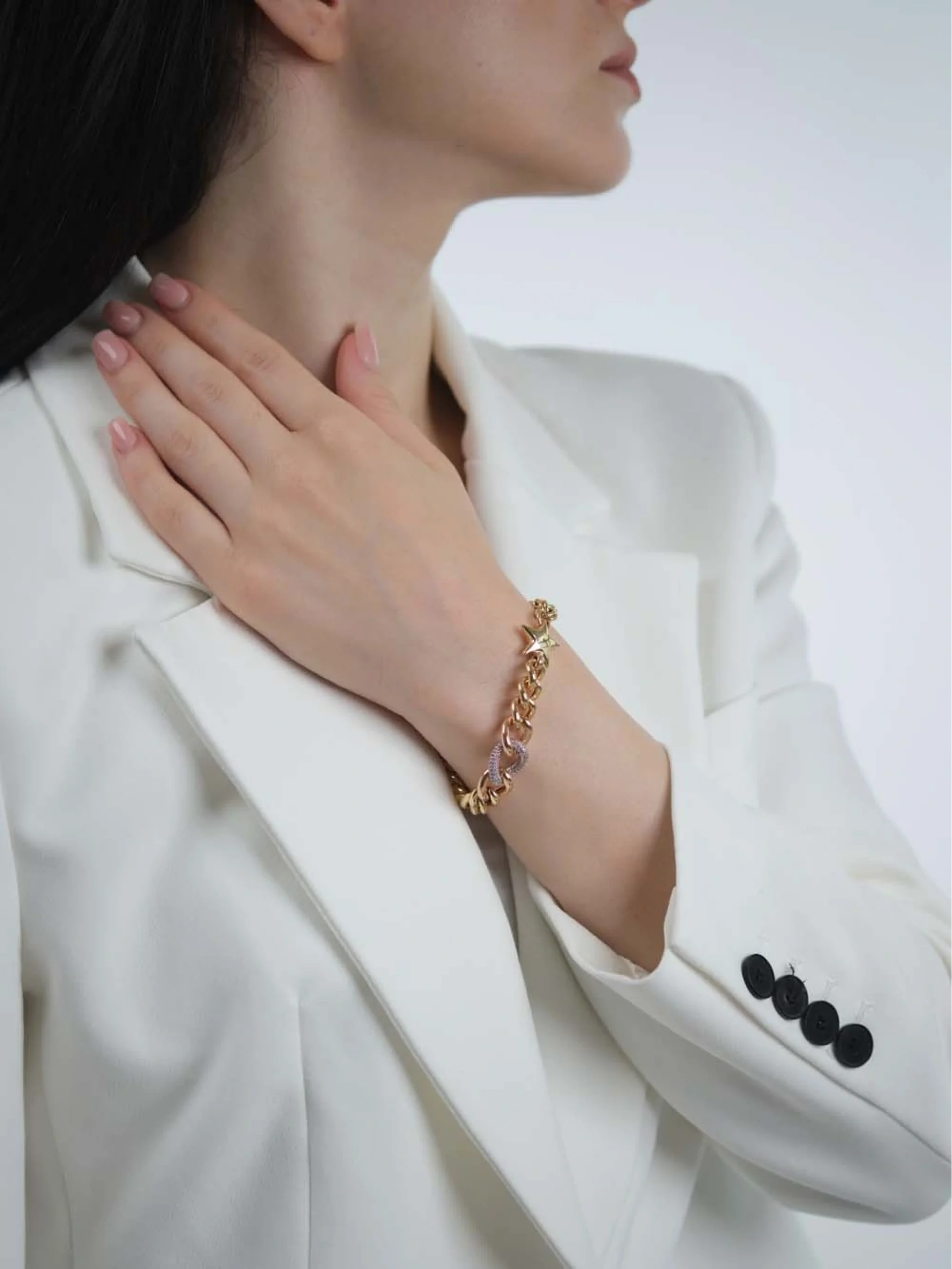 Yıldız Detay Tasarım Altın Bileklik