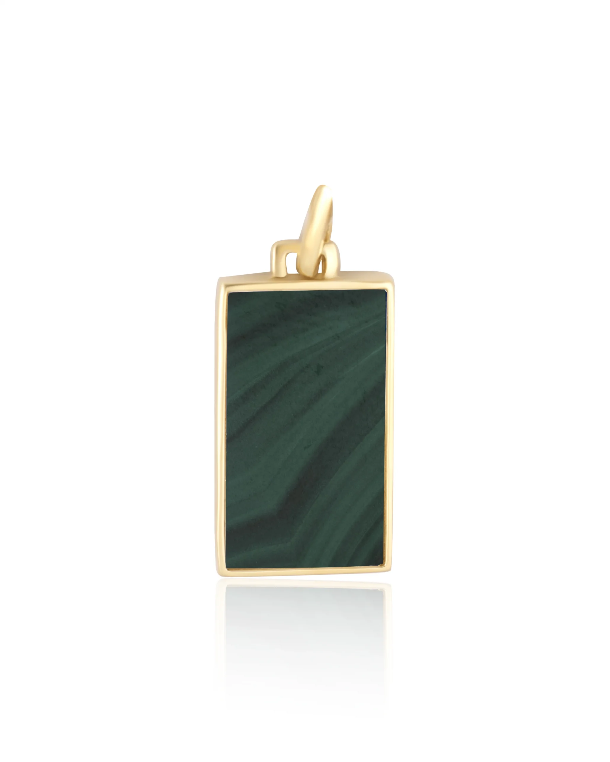 İmparatoriçe Motif Altın Kolye Ucu