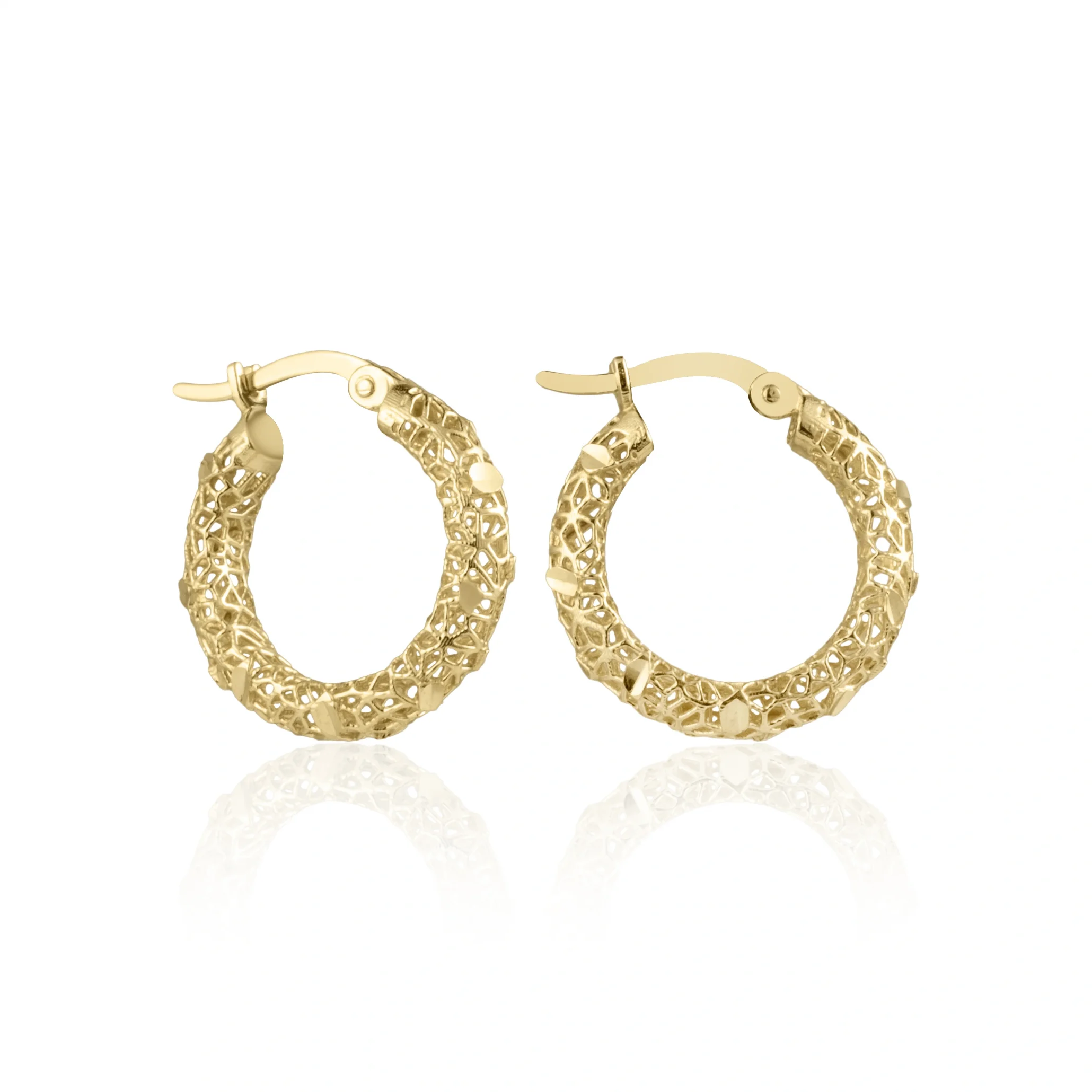 Tasarım Altın Küpe