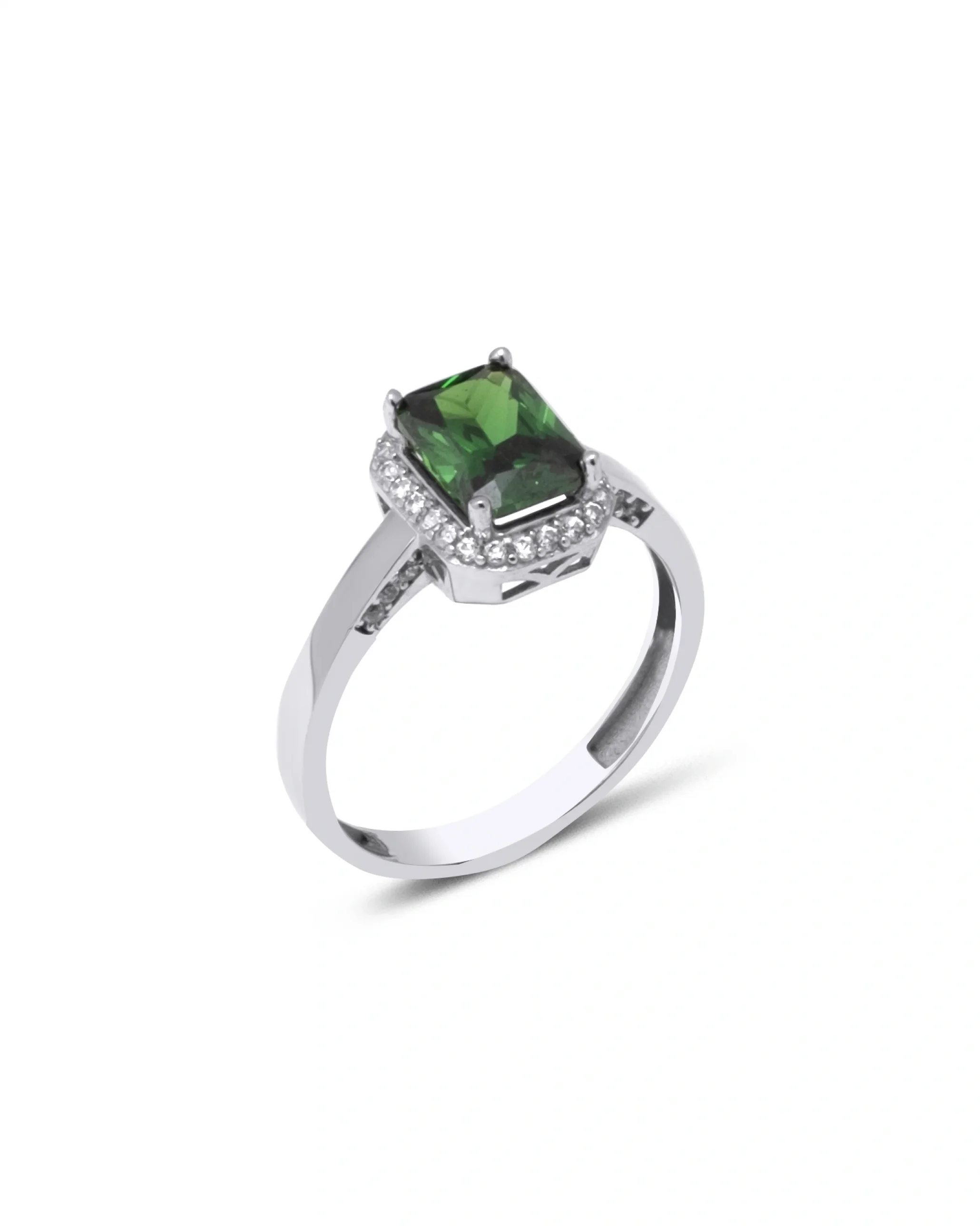 Zümrüt Taş Altın Yüzük