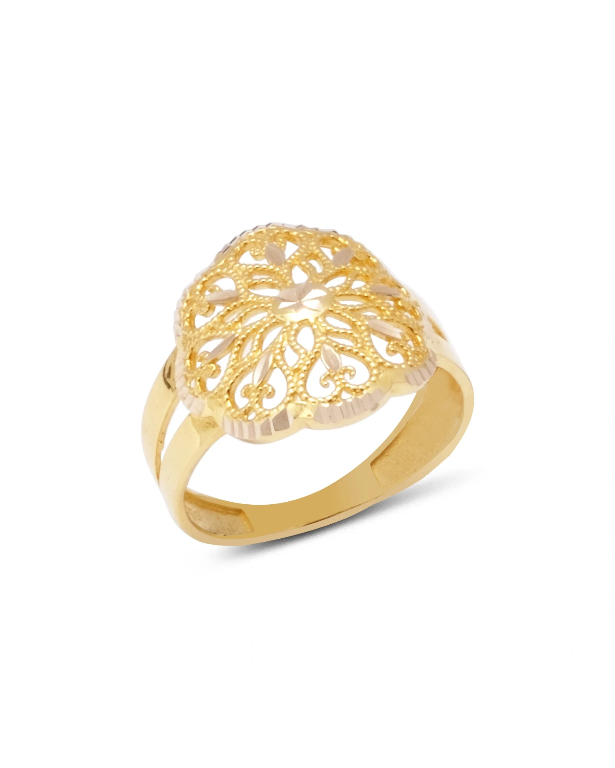 Hayat Ağacı Altın Yüzük