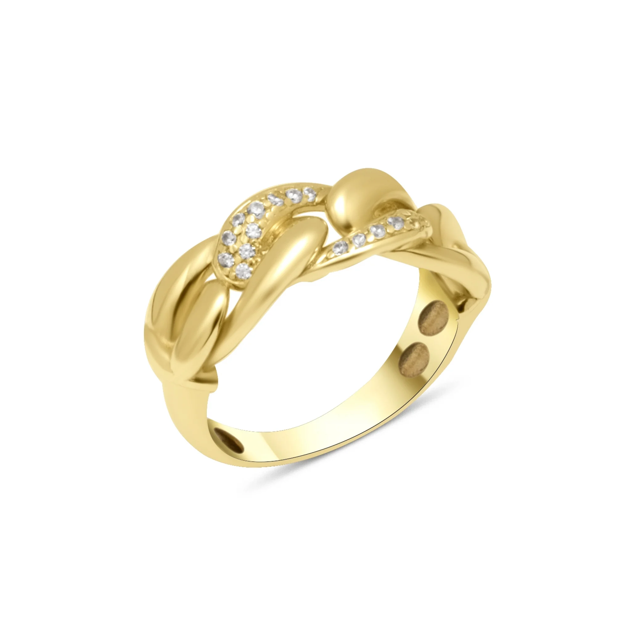 Gurmet Taşlı Altın Yüzük