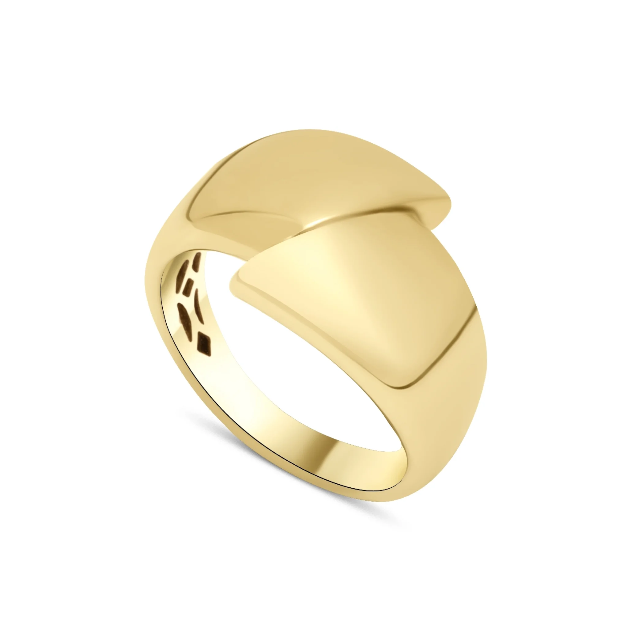 Asimetrik Altın Yüzük