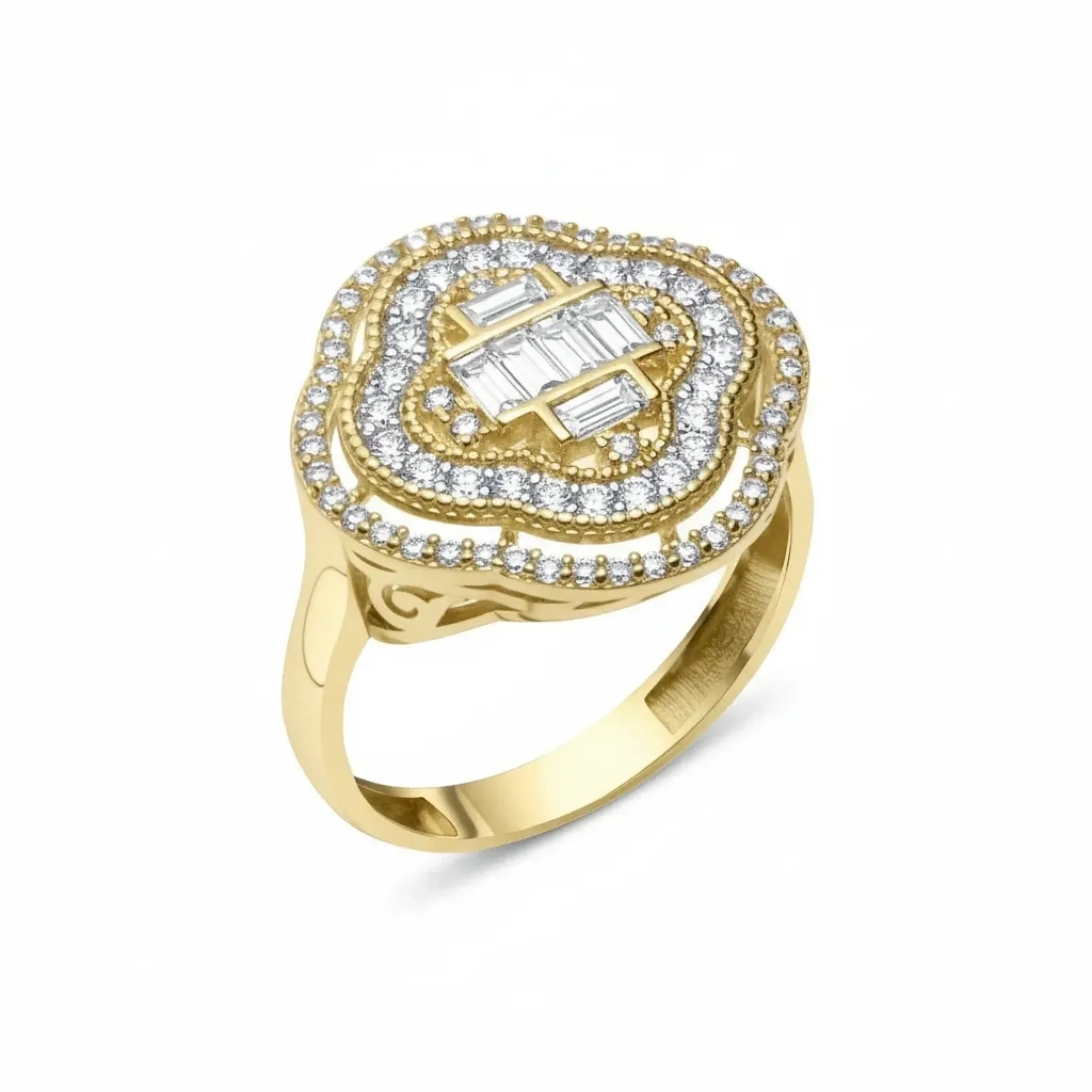 Yonca Baget Altın Yüzük