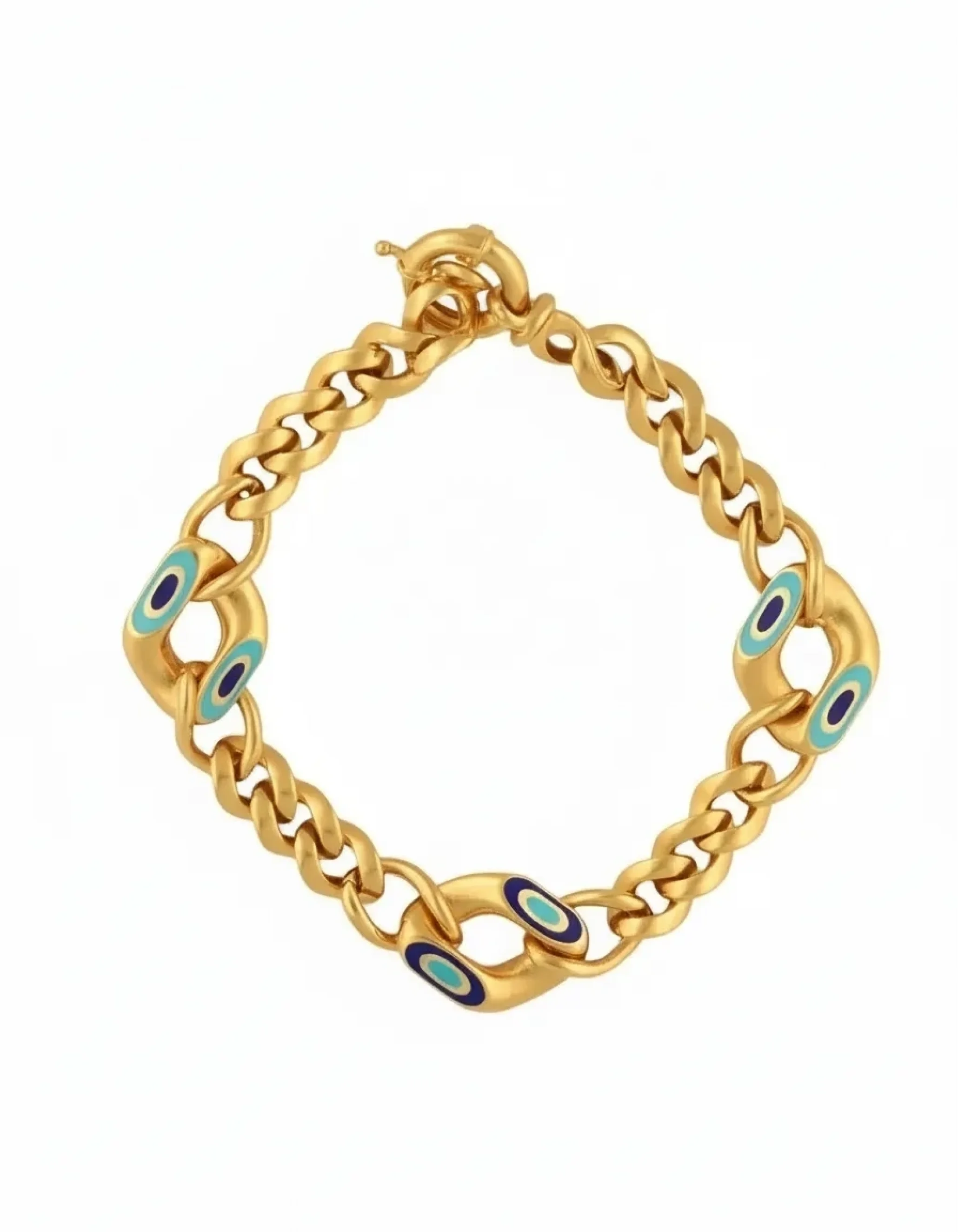 Mineli Altın Bileklik