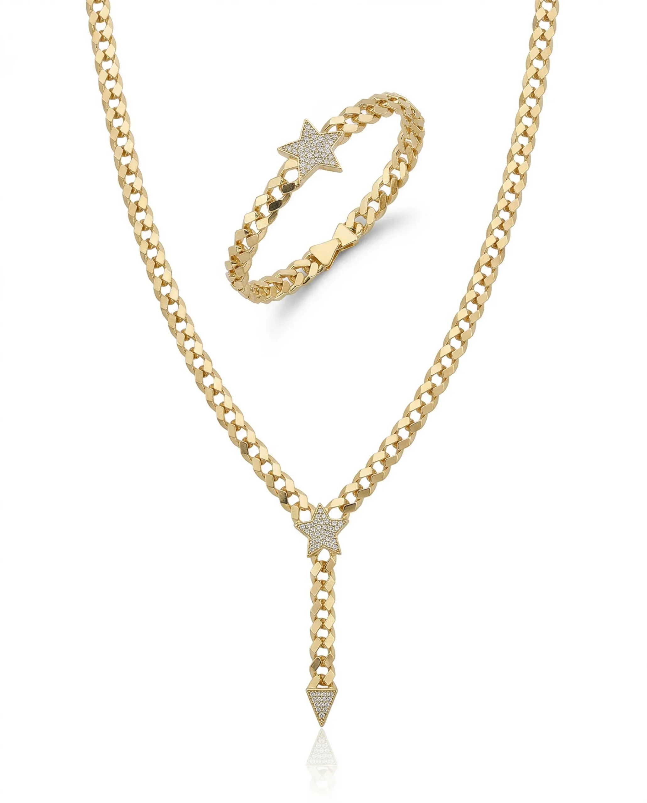 Gurmet Yıldız Altın Kolye