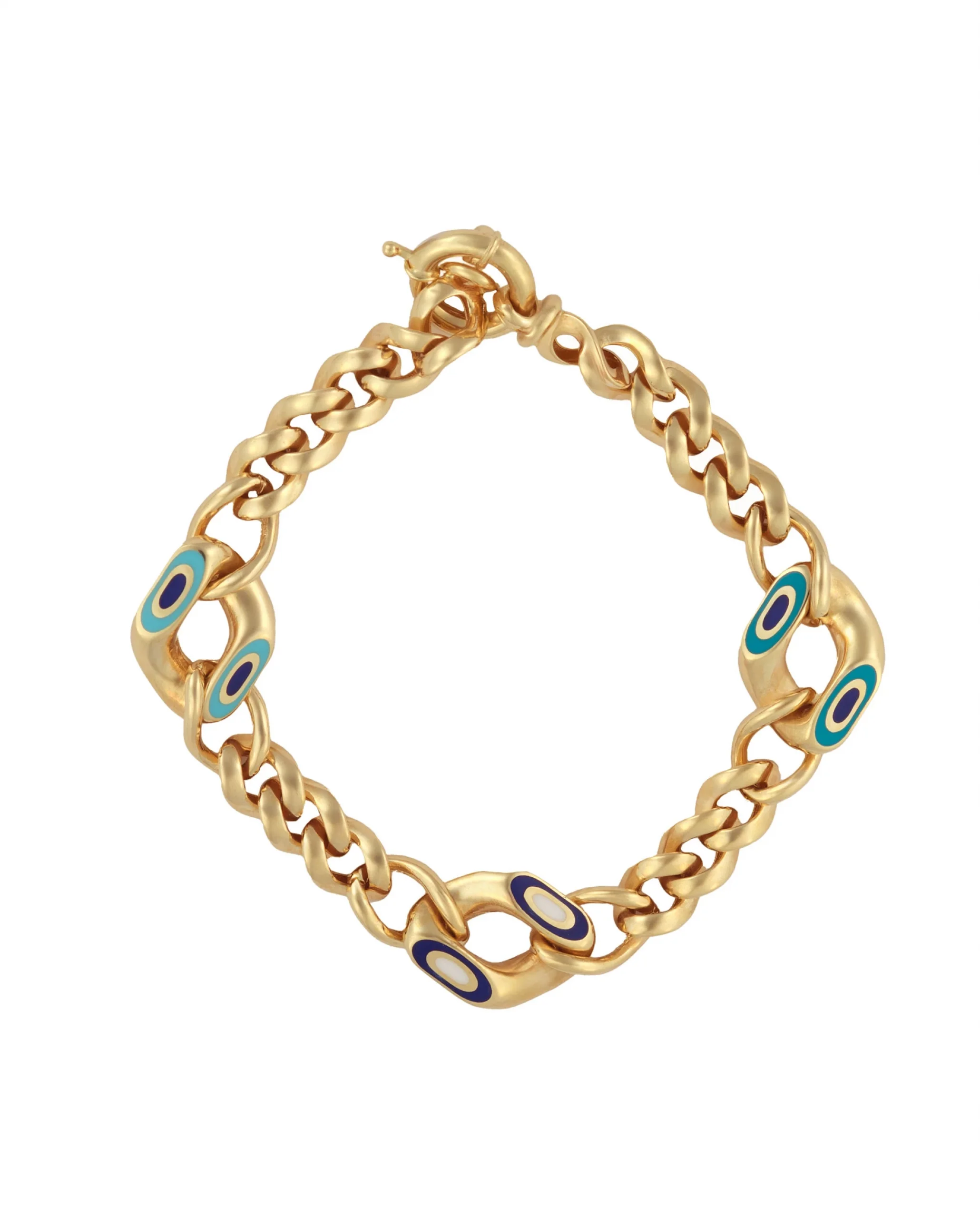 Mineli Altın Bileklik