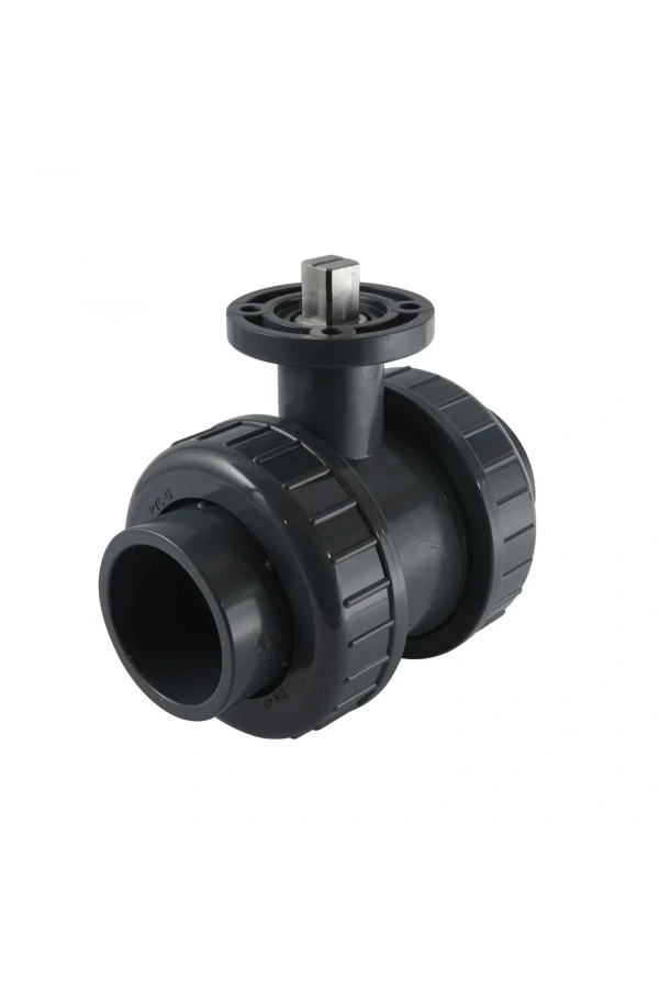 BPVC PVC Flanşlı Çift Yönlü Küresel Vana 3/4 Convalve