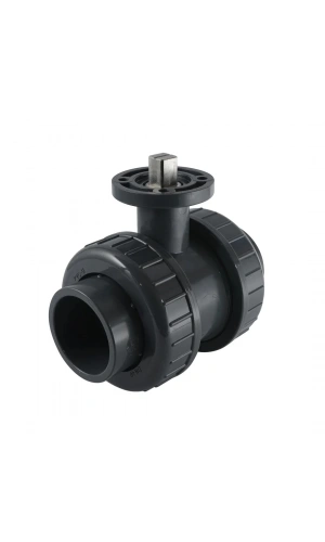 BPVC PVC Flanşlı Çift Yönlü Küresel Vana 3/4 Convalve