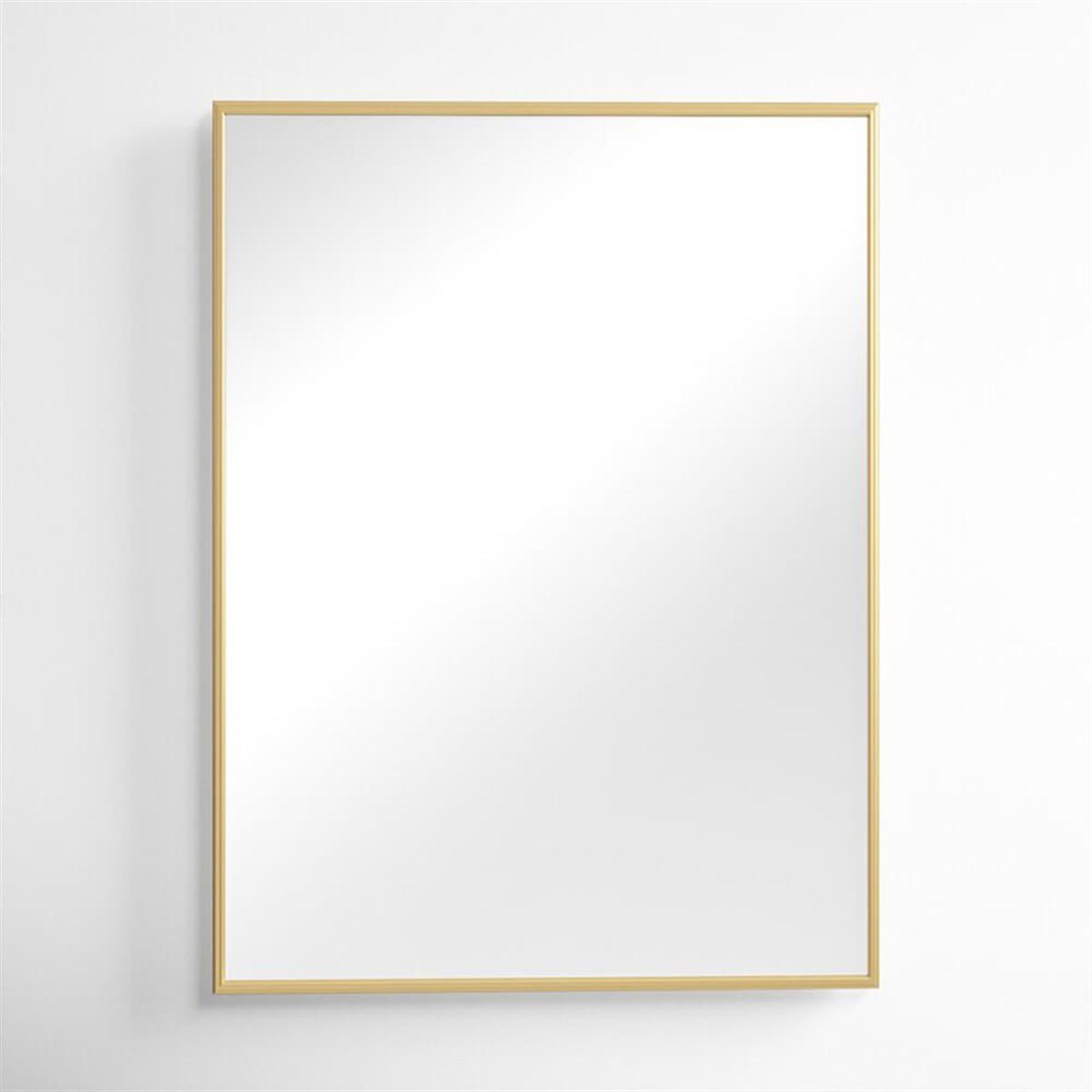 40x50 cm Metal Gold Çerçeveli Dekoratif Ayna - Gorsel 2