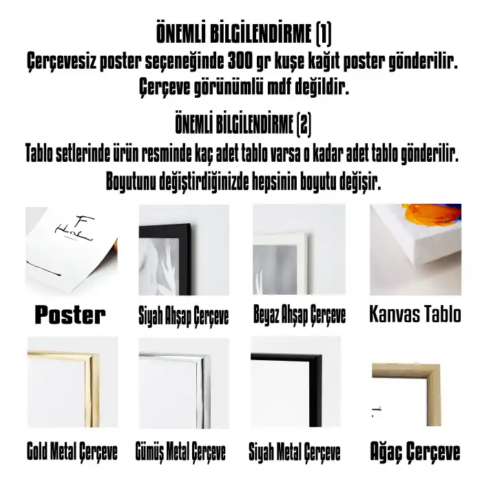 Bohem Canlı Çiçek Desenli Poster No:2