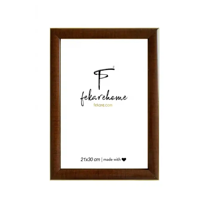 Victor Dark Walnut Plastik Çerçeve (21x30 cm)